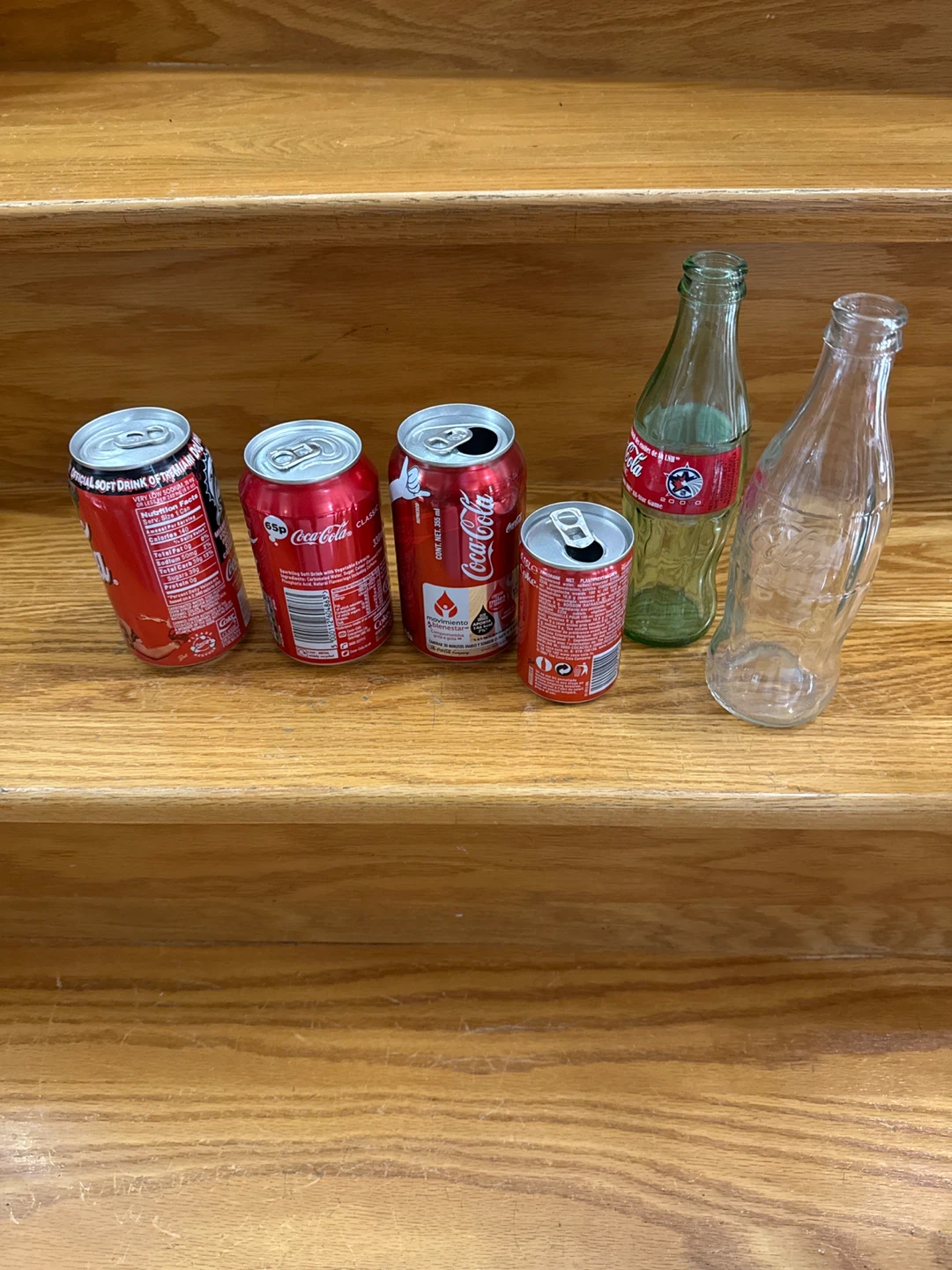 Coca-Cola assorted collectible Cans and Bottles - photo 2