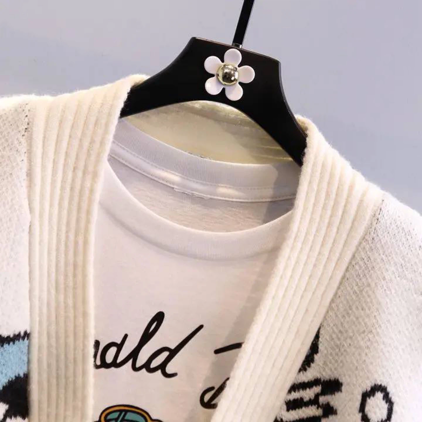 Donald Duck Knit Cardigan - photo 4