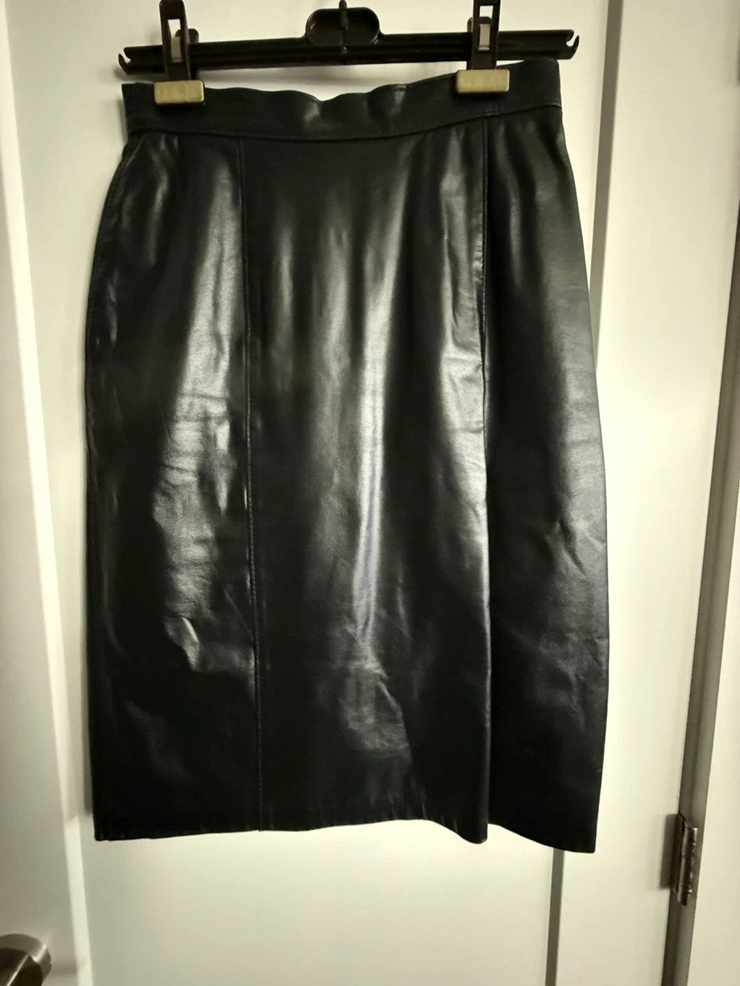 Leather and suede skirts, and leather and suede pants