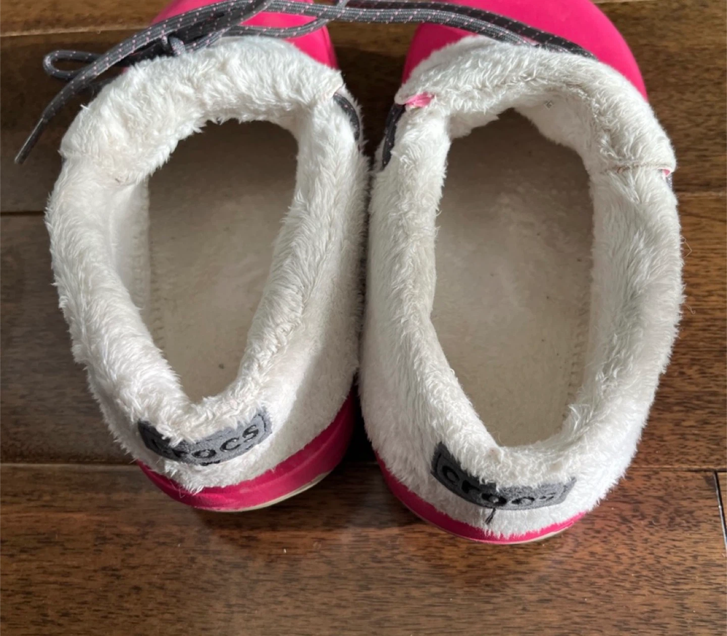 Crocs Lined Clogs Women's Size J3 Pink - photo 3