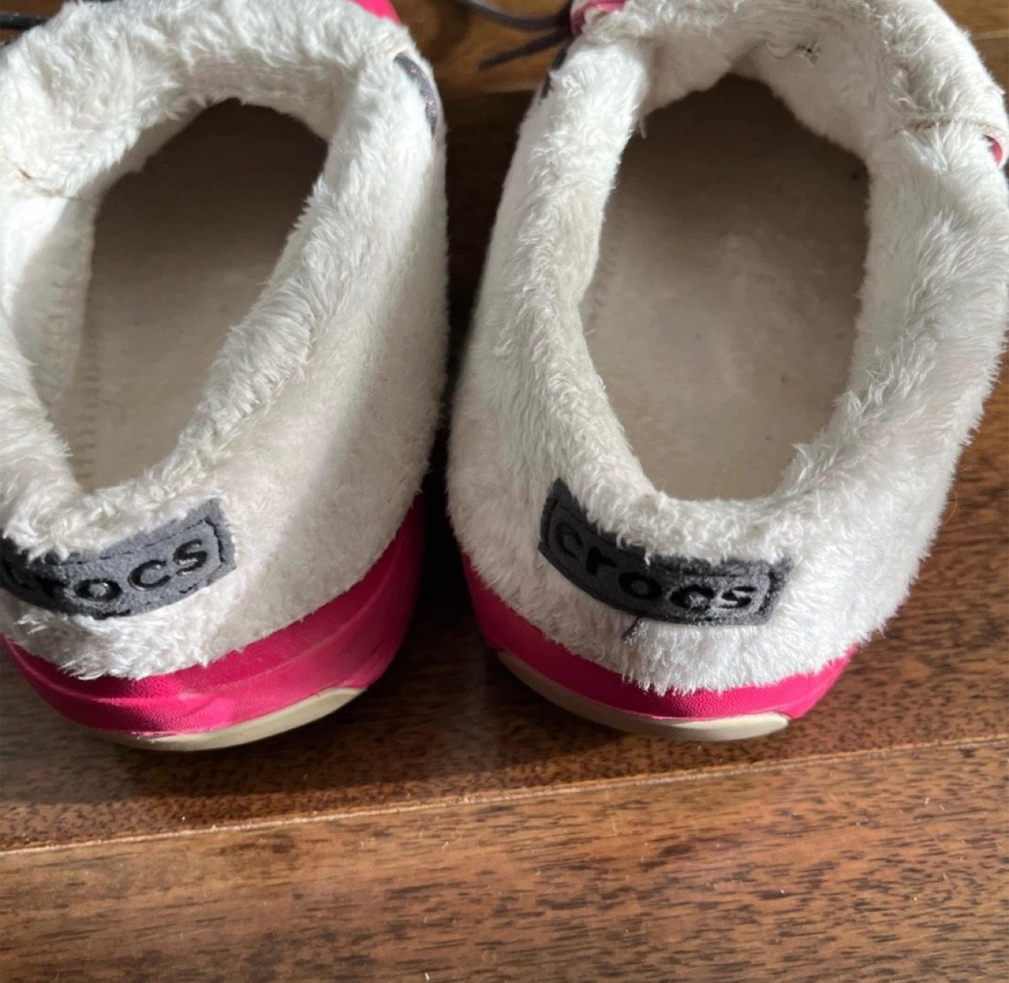Crocs Lined Clogs Women's Size J3 Pink - photo 4