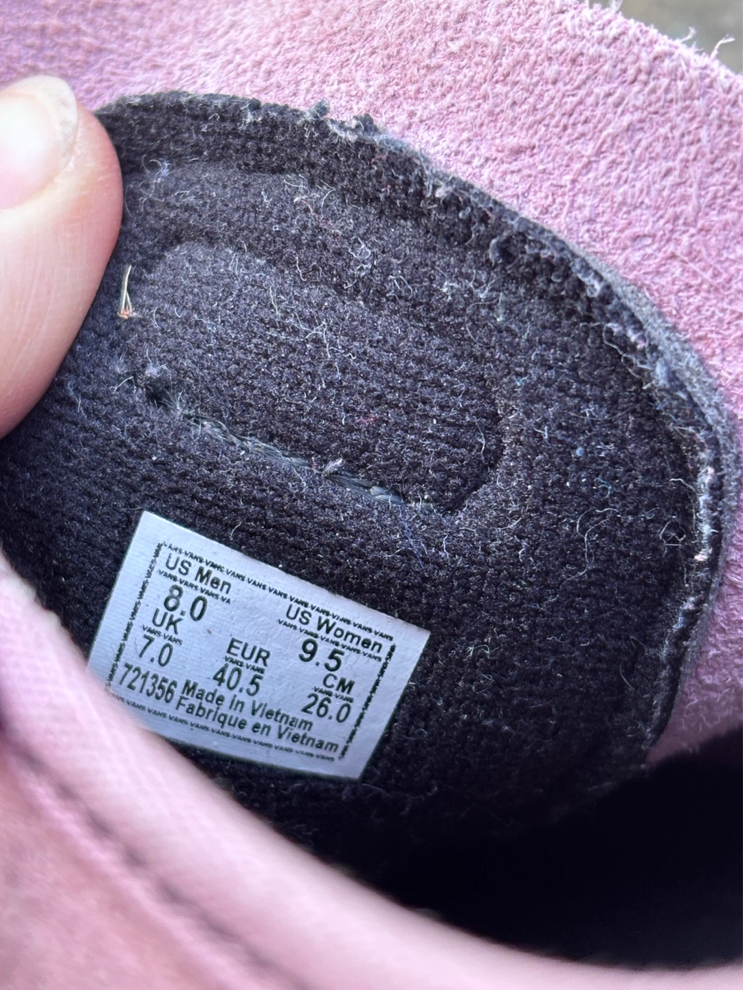 Vans Ultracush Suede Pink Sneakers - photo 3