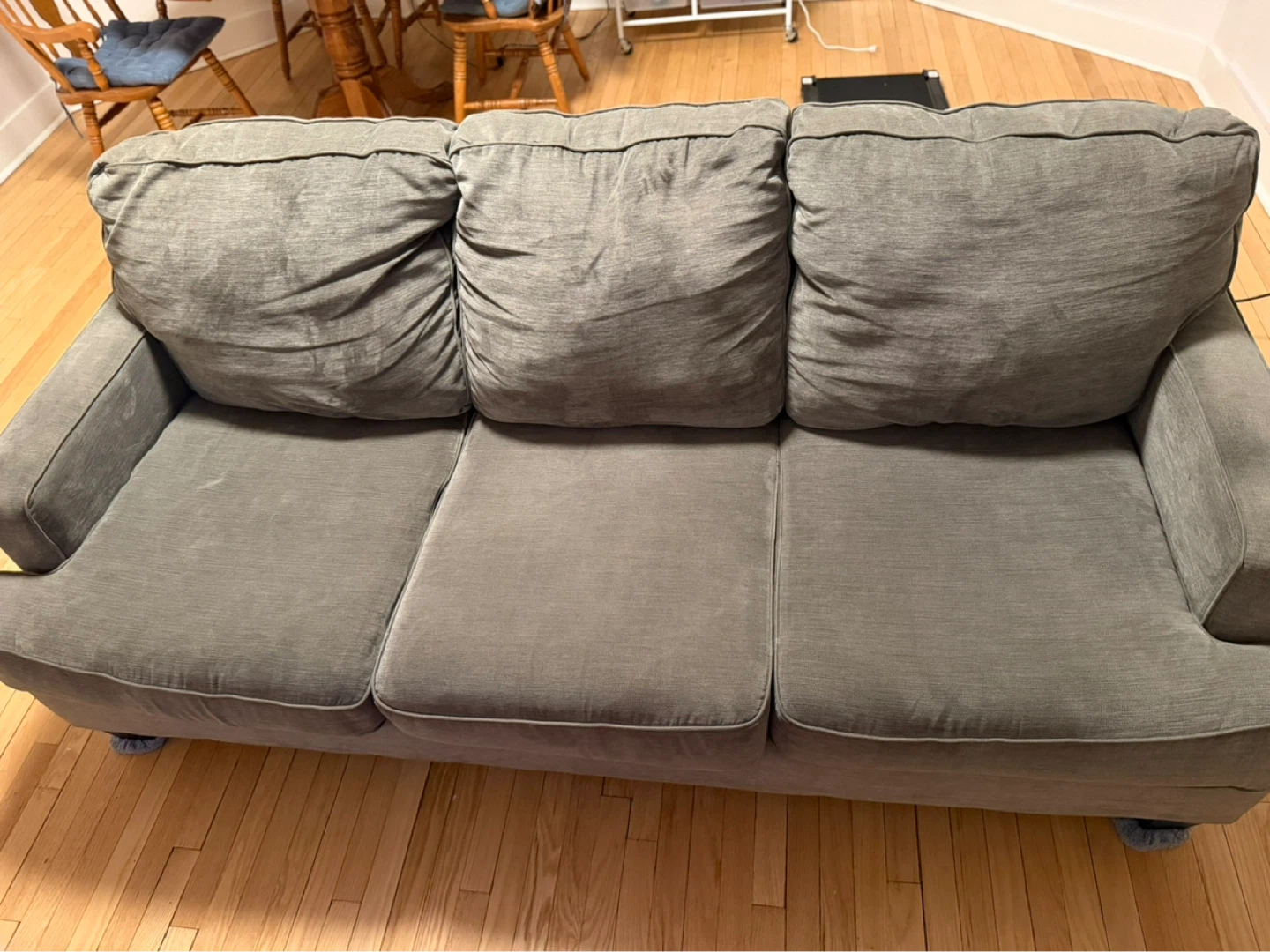 Gray Fabric Sofa