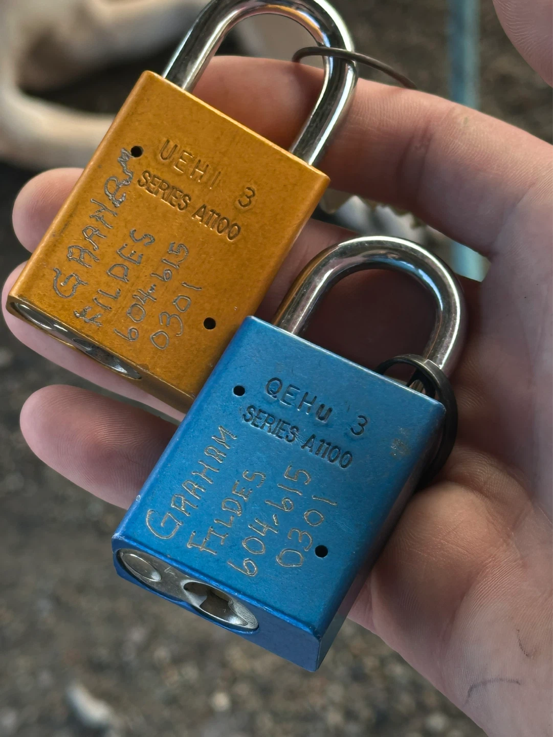 Pair of American Lock padlocks - photo 4
