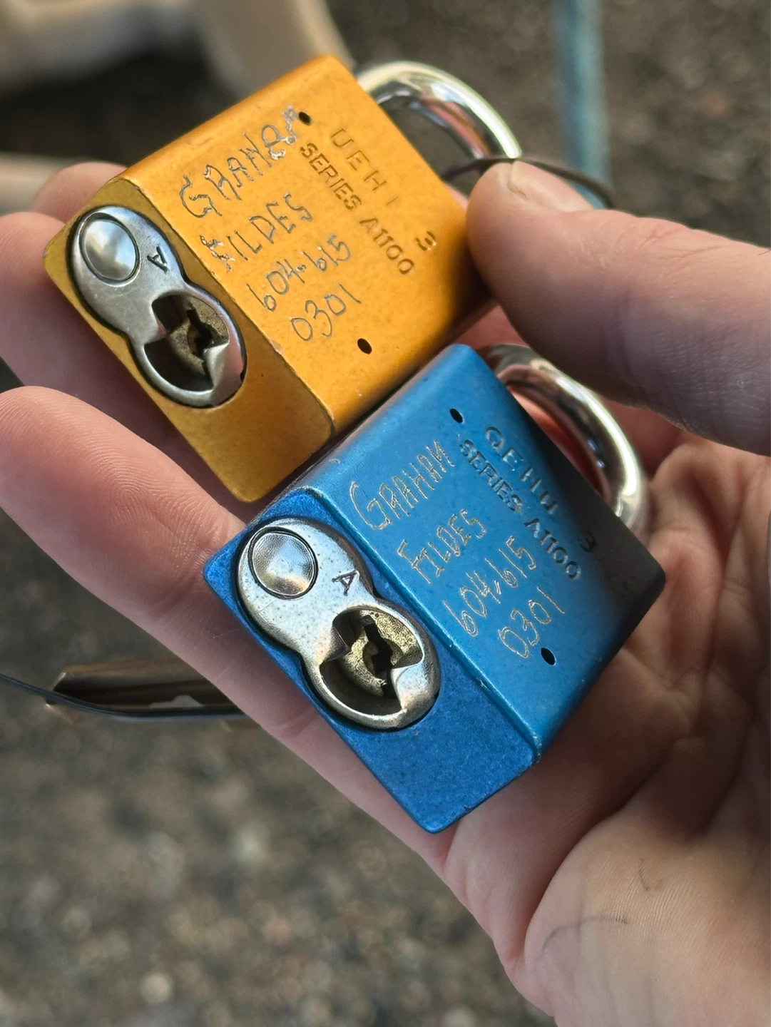 Pair of American Lock padlocks - photo 5