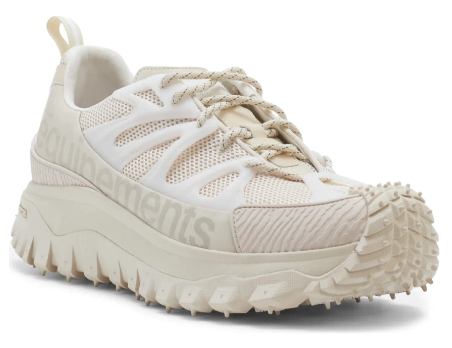 Moncler Trail Running Shoes Cream White 🌱 - photo 5