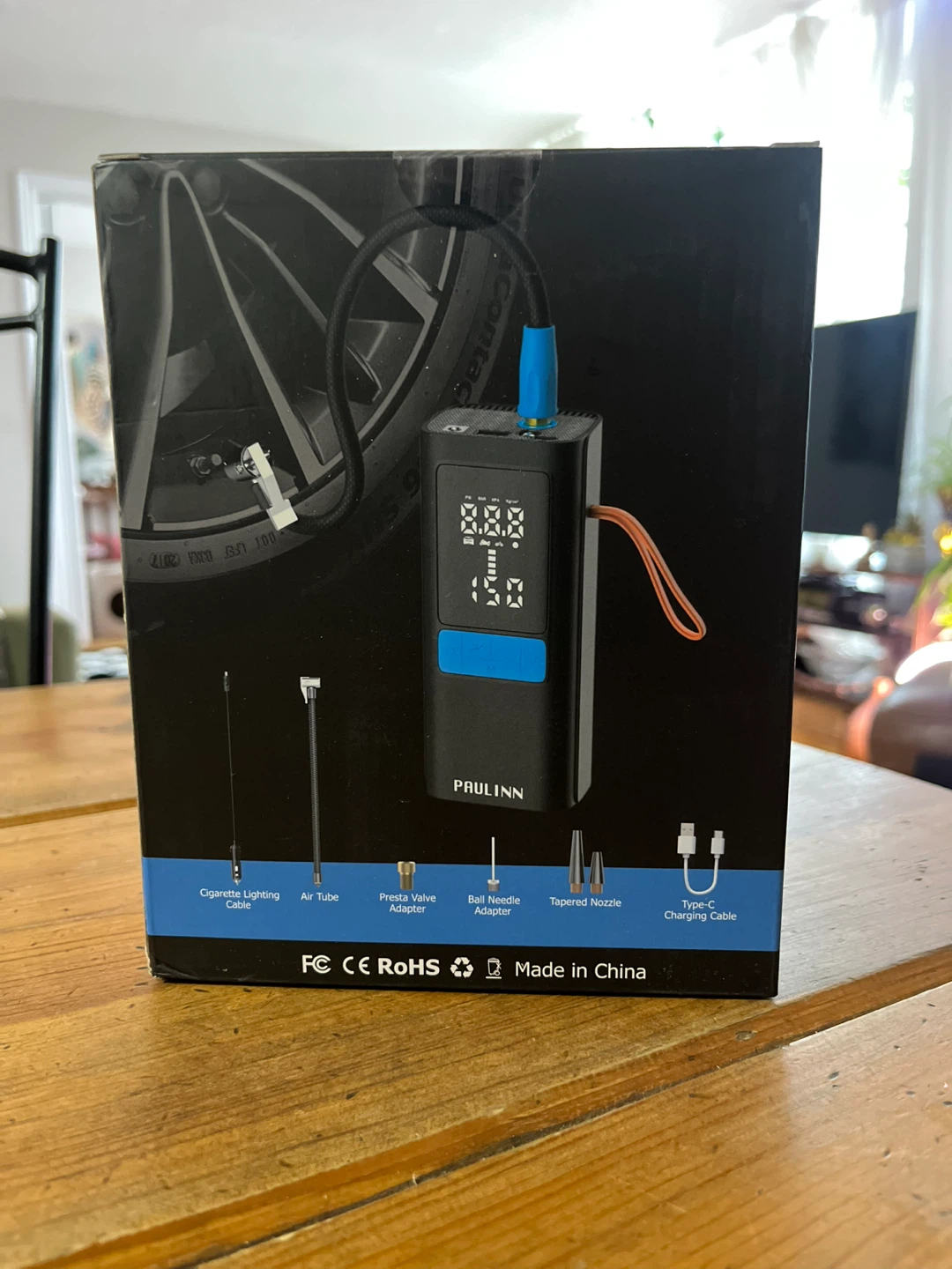 Portable Tire Inflator - New In Box, Cordless, Bike, Car - photo 3