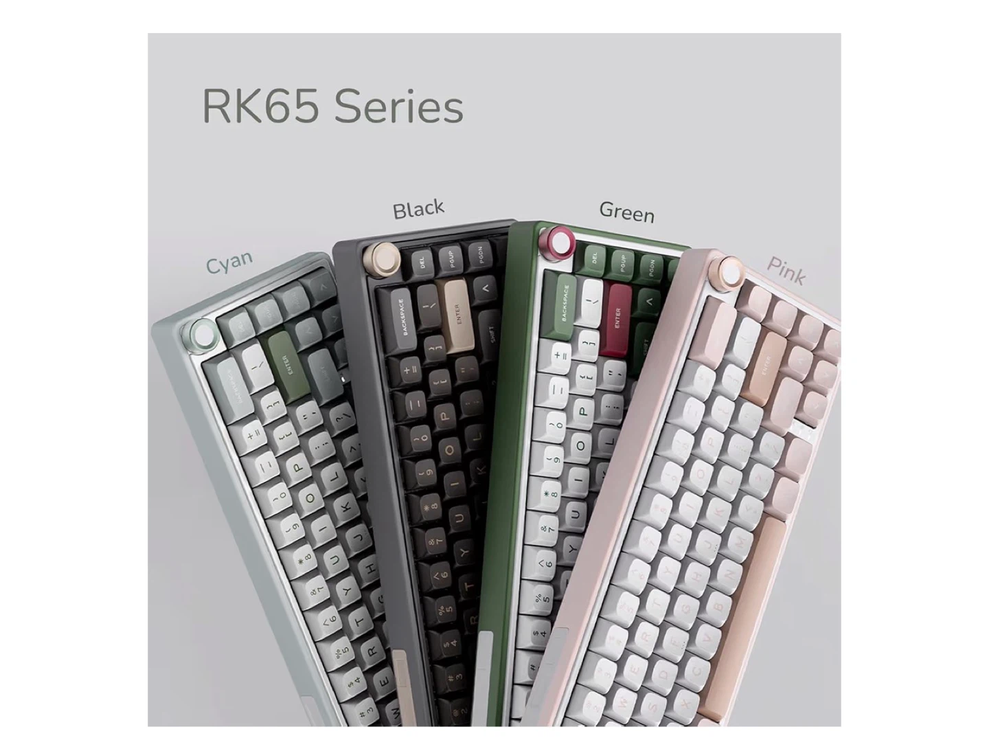 RK ROYAL KLUDGE R65 Mechanical Keyboard Green - photo 2