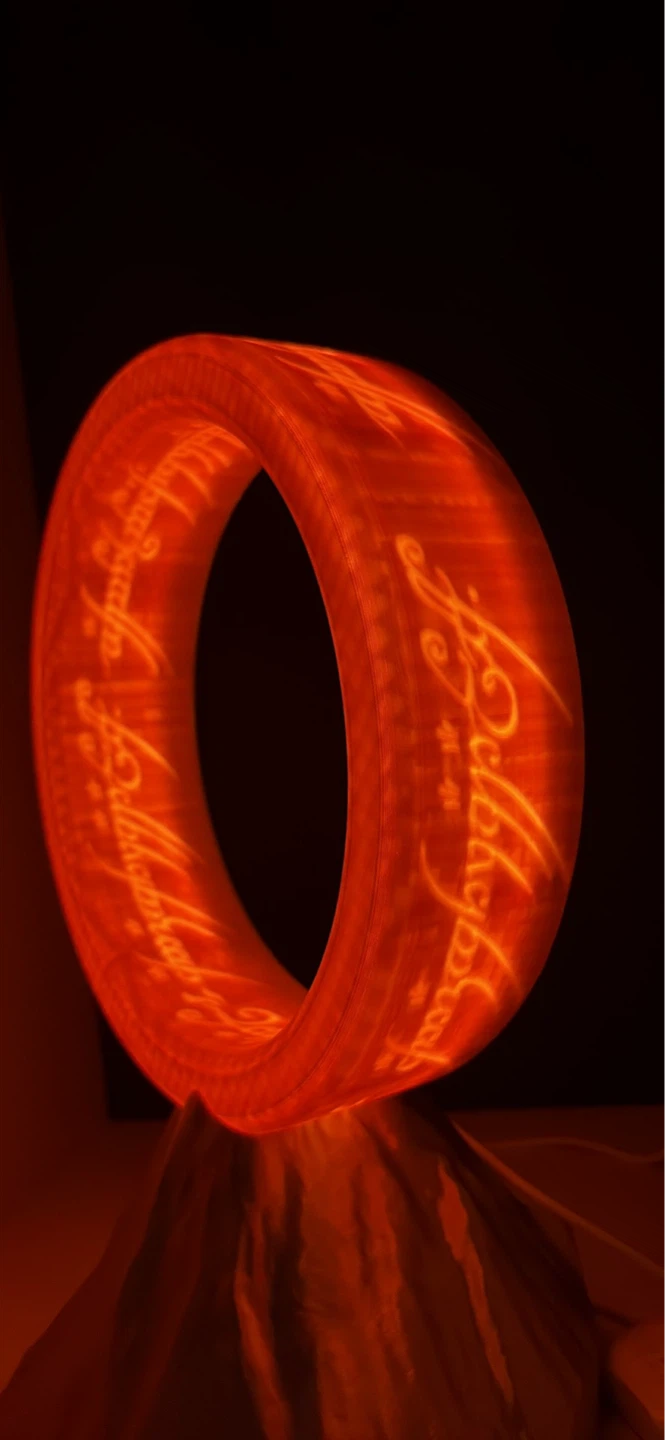 The One Ring Lamp - Lord of the Rings - photo 2