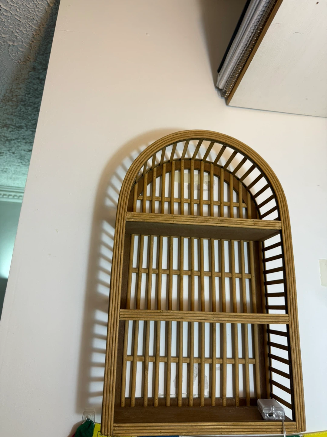 Rattan Arch Shelf