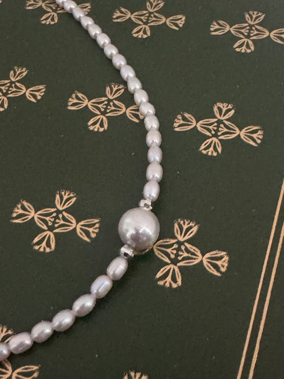Pearl Necklace with Silver Clasp from Japan - photo 5