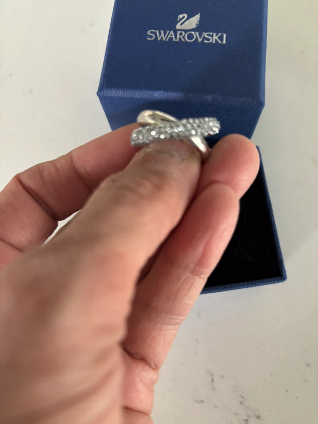 Swarovski Hyperbola Cocktail Ring - photo 3