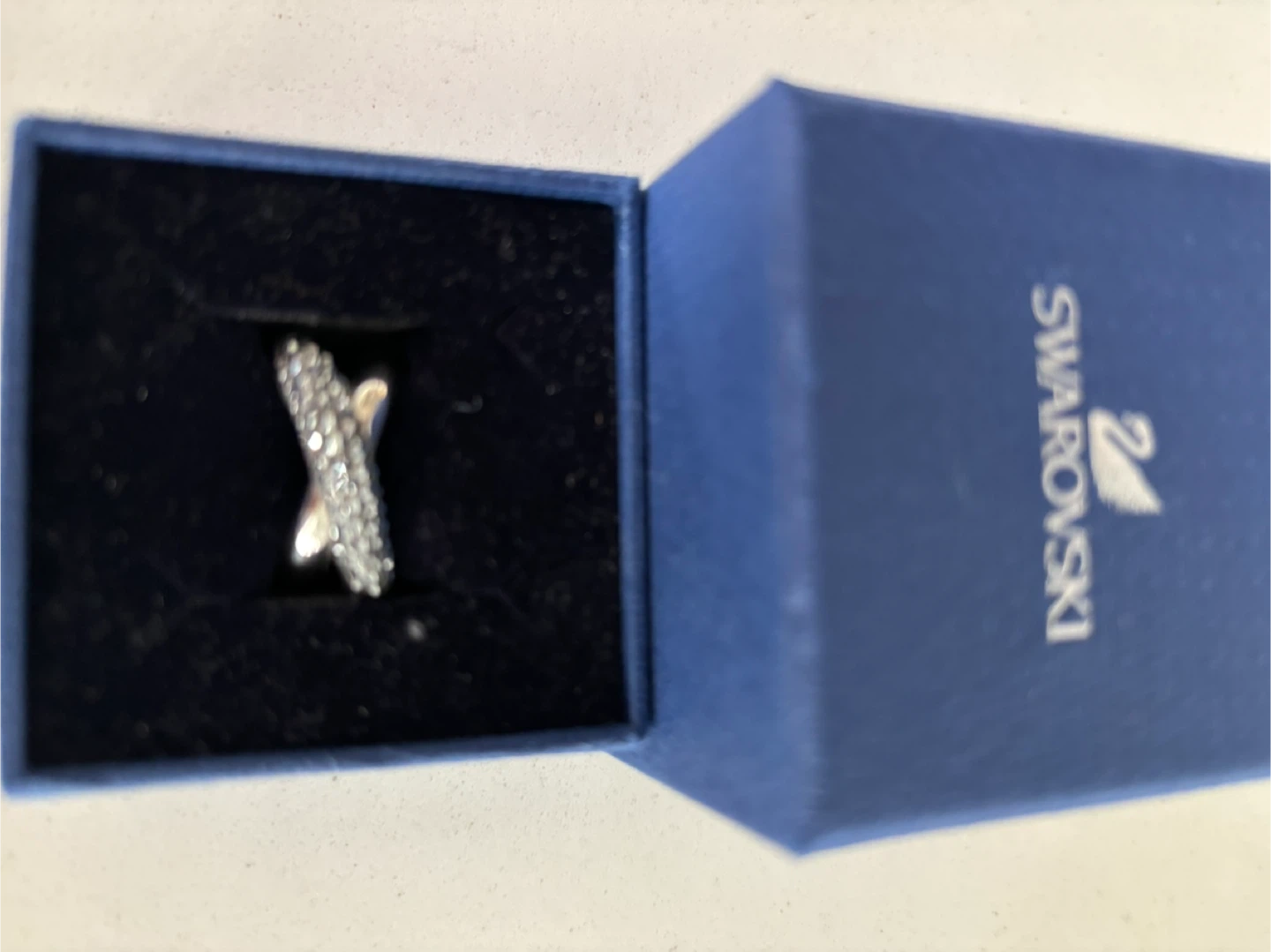 Swarovski Hyperbola Cocktail Ring
