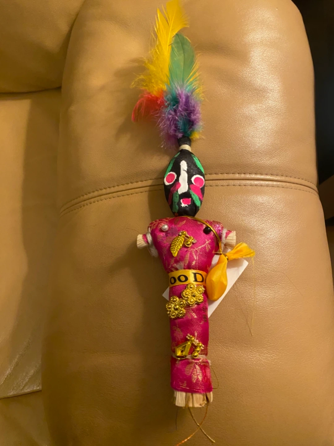 Handmade Voodoo Doll with Instructions
