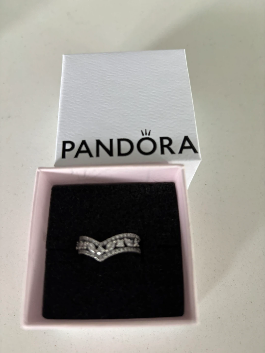 Pandora double wishbone Ring