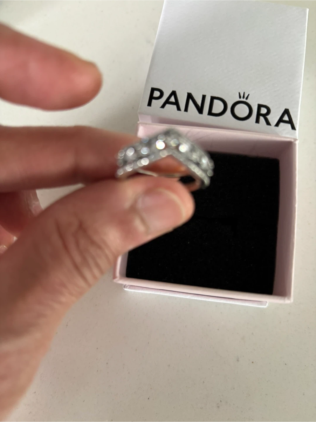 Pandora double wishbone Ring - photo 2