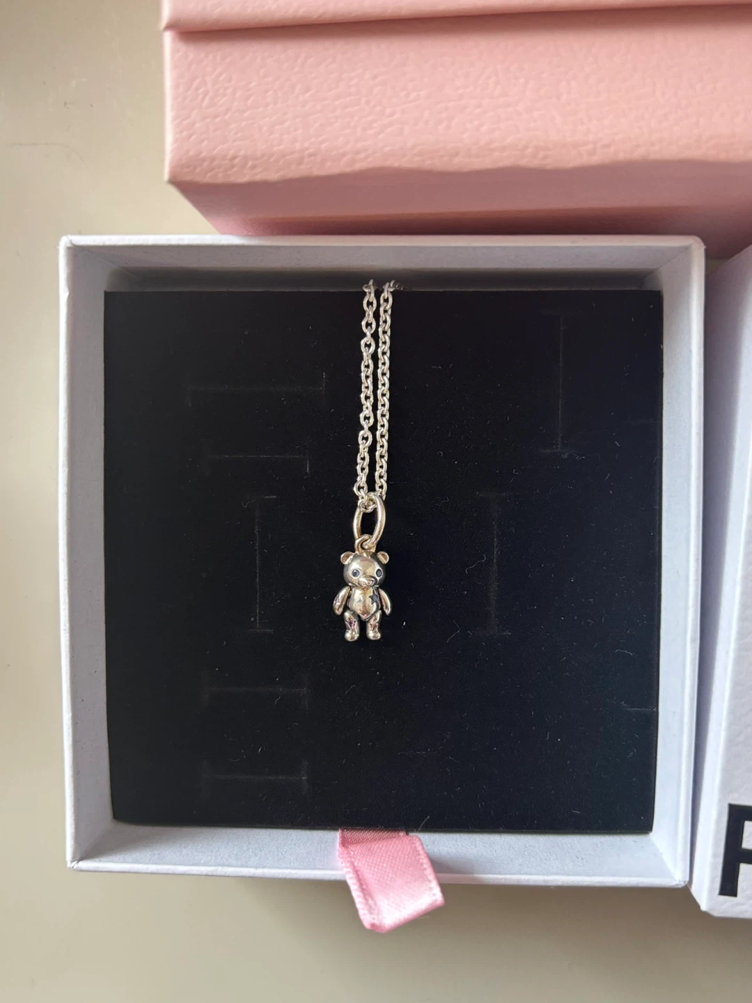 Pandora Teddy Bear Necklace - photo 2