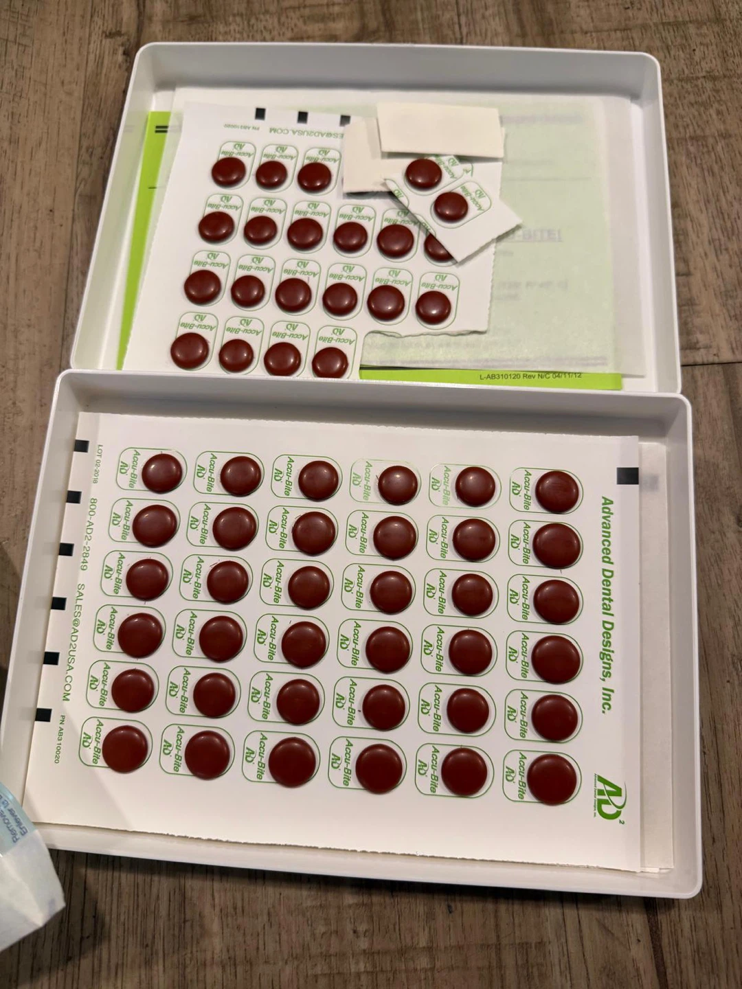 Dental Articulators with Bite registration materials