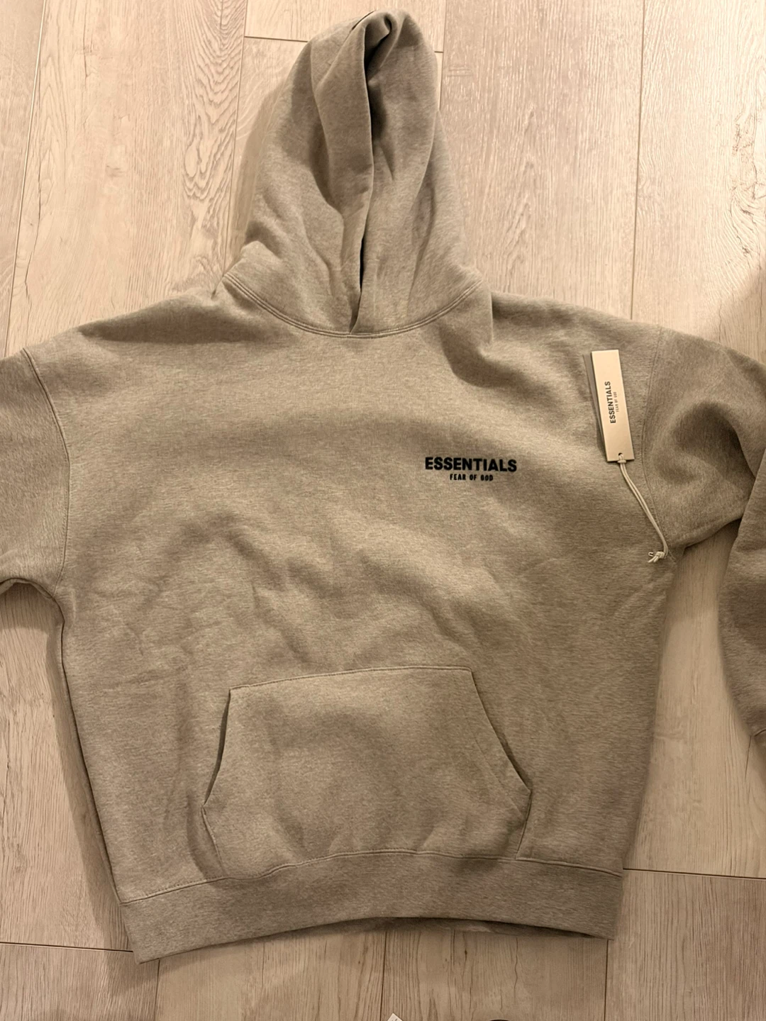 Essentials Fear of God Grey Hoodie
