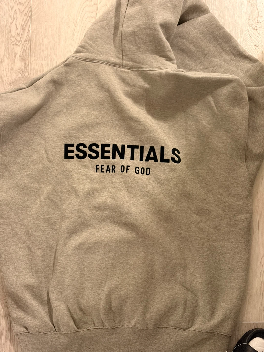 Essentials Fear of God Grey Hoodie - photo 3