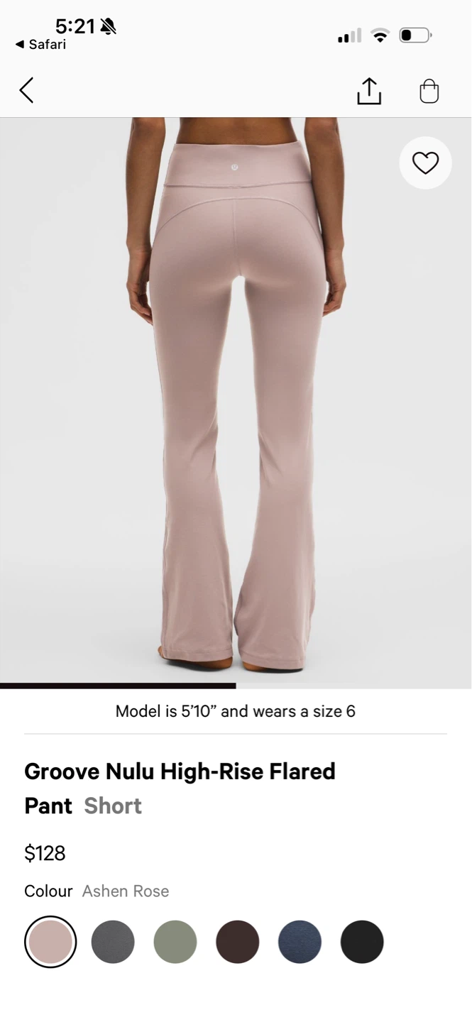 Lululemon Rise Flare Pant + Hat - photo 2