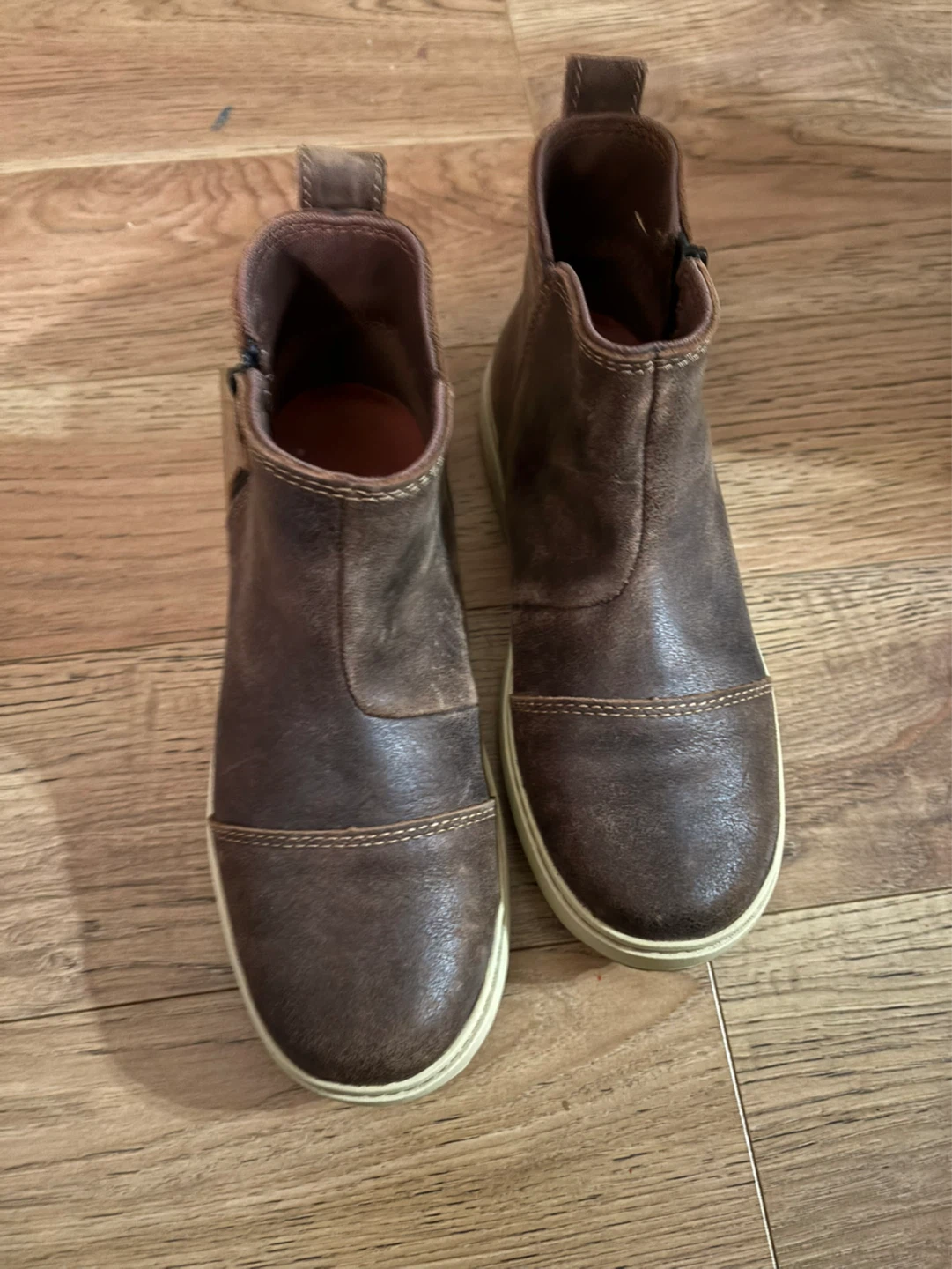 L.L.Bean Brown Leather Ankle Boots