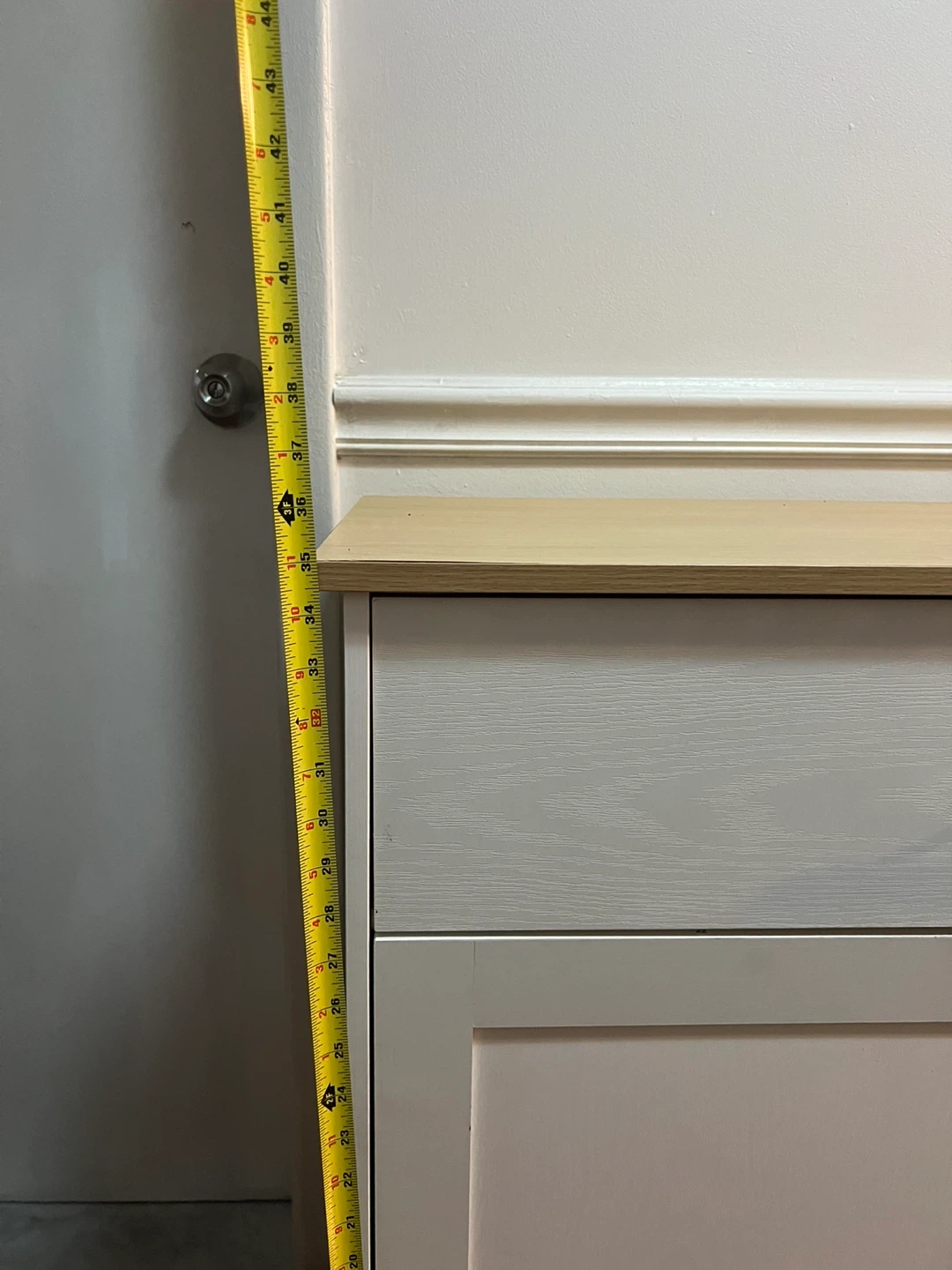White Kitchen Island Cart with Drop Leaf Top on Wheels - photo 2