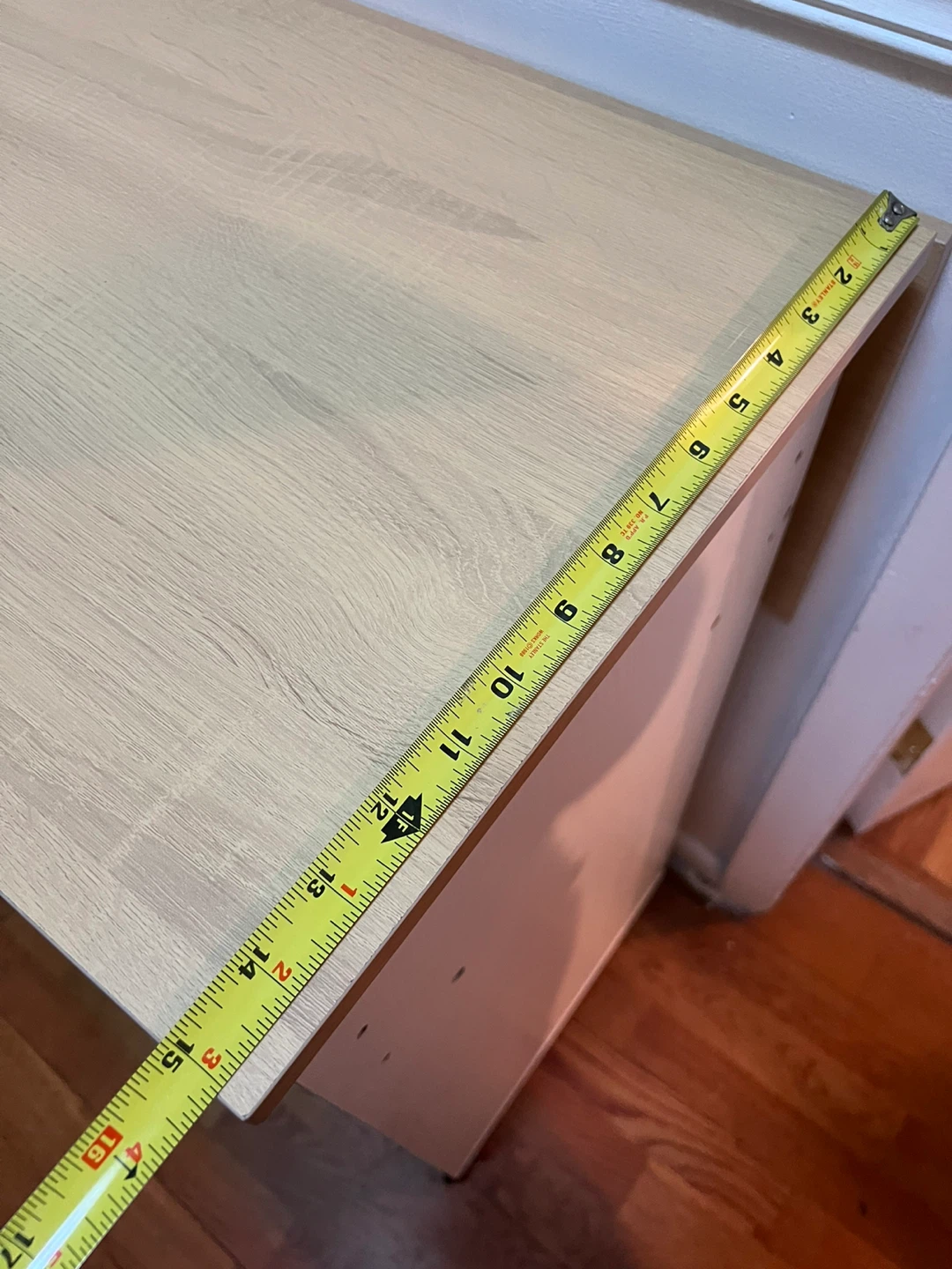 White Kitchen Island Cart with Drop Leaf Top on Wheels - photo 3