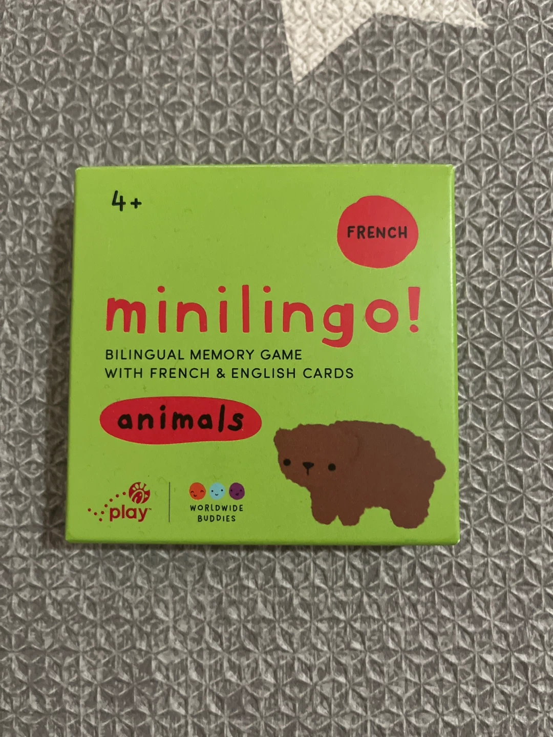 Minilingo! Bilingual Memory Game - Animals (French & English)