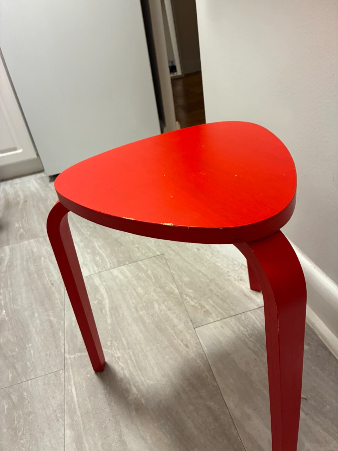 Red Stool - photo 2