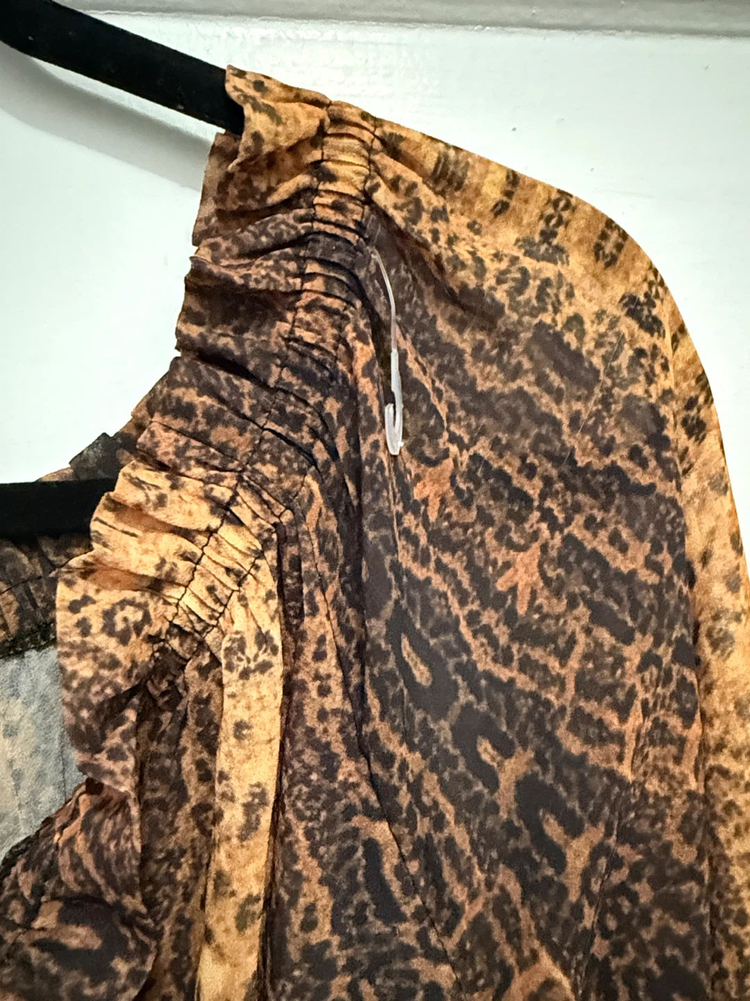 Abysmal Women's Animal Print Ruffle Dress - photo 3