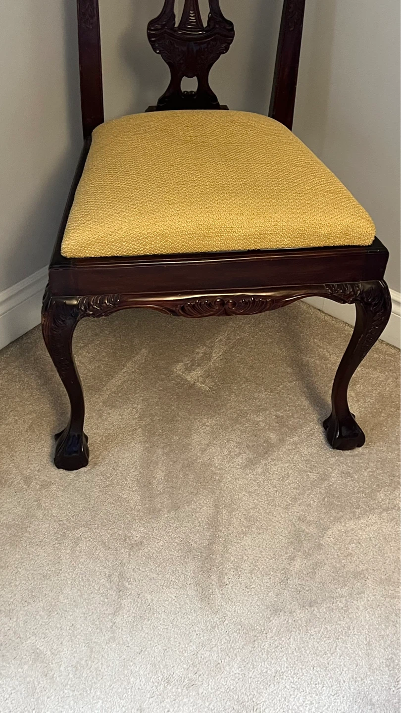 Antique Wooden Dining Chair - photo 3