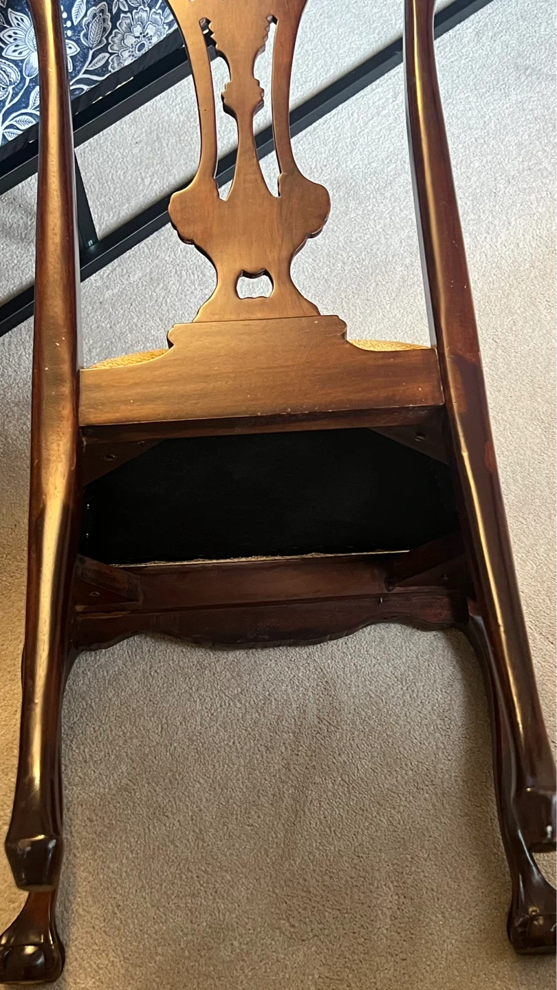 Antique Wooden Dining Chair - photo 4