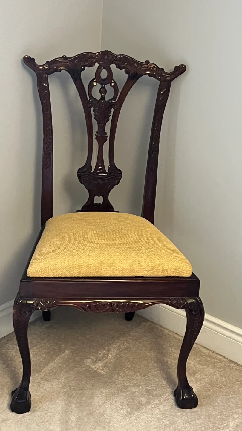 Antique Wooden Dining Chair