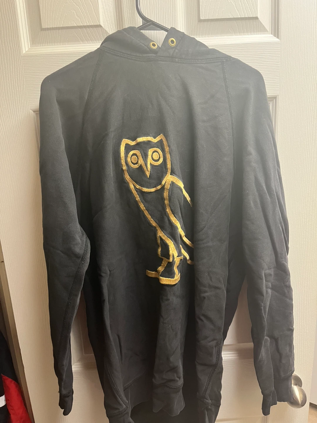 OVO October's Very Own Black Owl Hoodie Extra Large