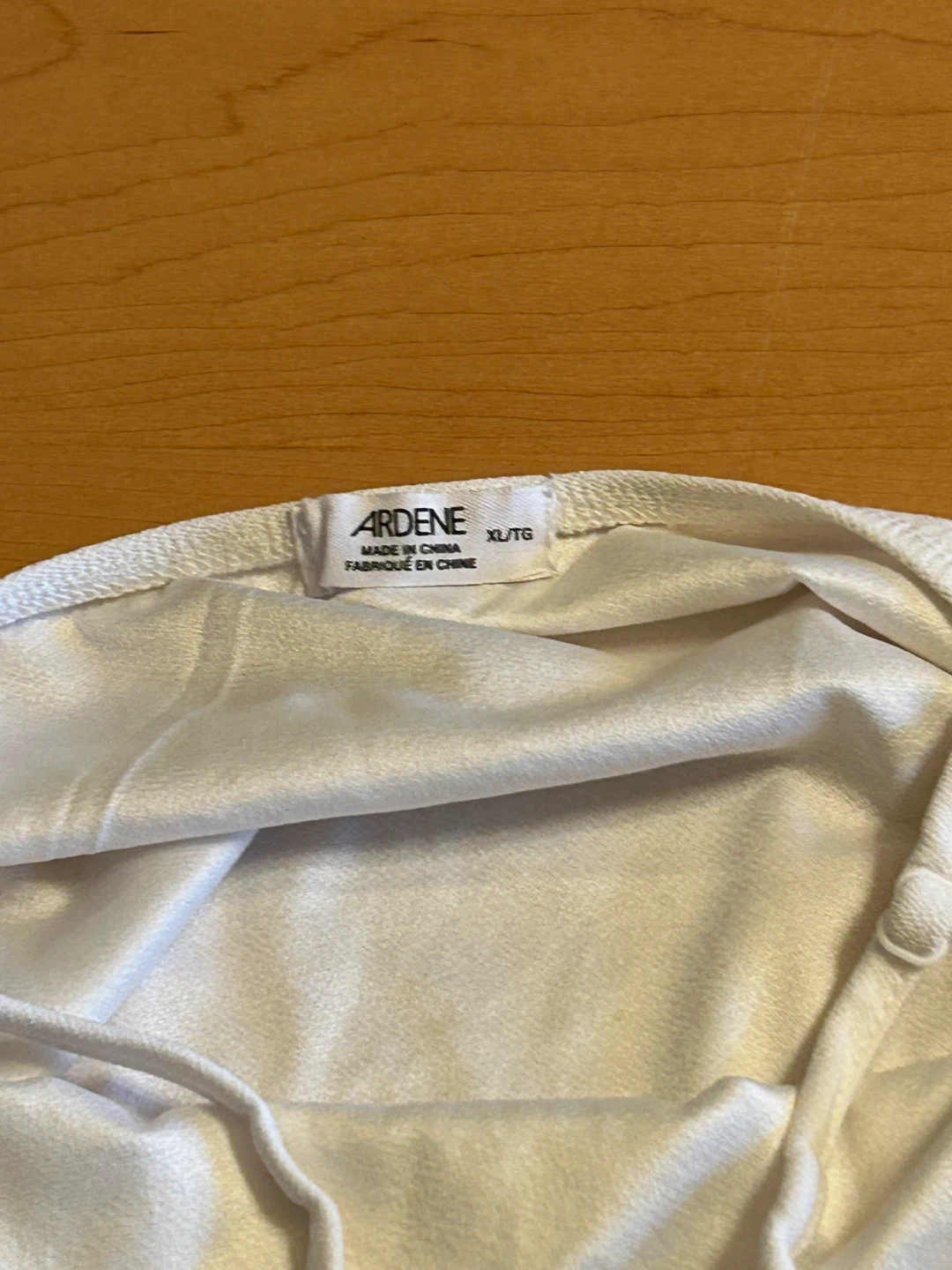Ardene White Lace Trim Bodysuit XL - photo 2