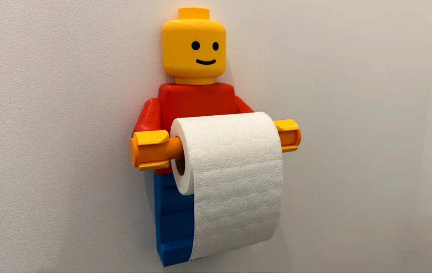 LEGO Figure Toilet Paper Holder