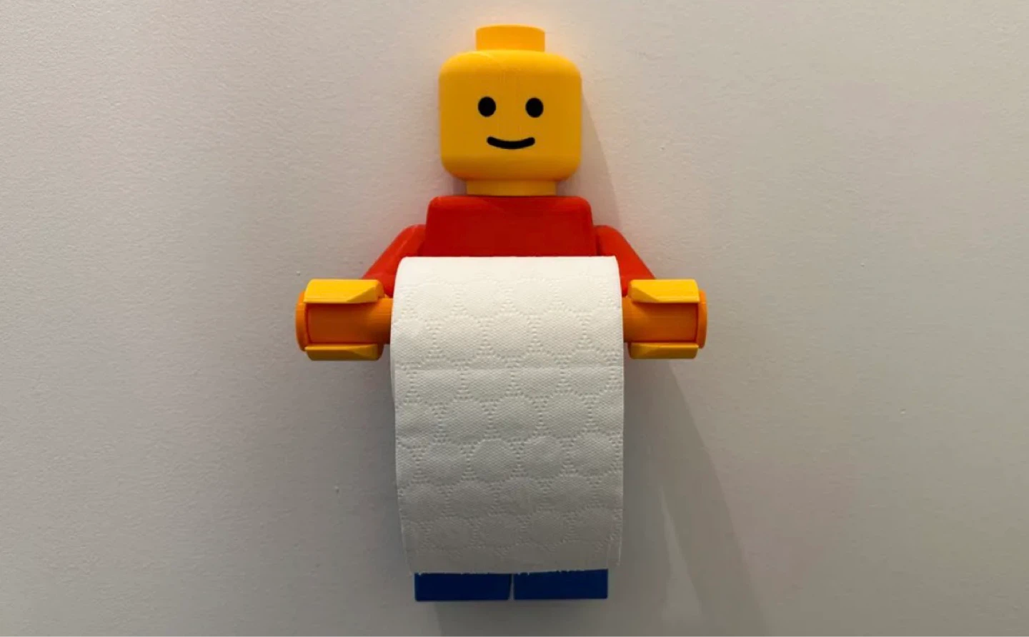 LEGO Figure Toilet Paper Holder - photo 2