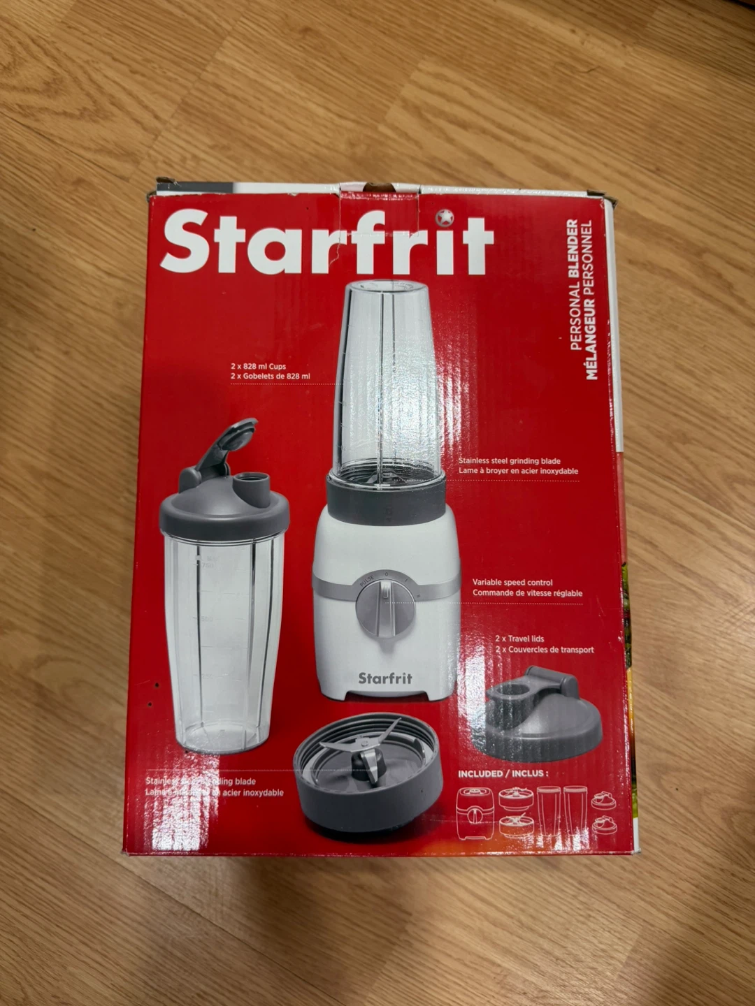 Starfrit Personal Blender with 2 x 828 ml Cups - photo 3