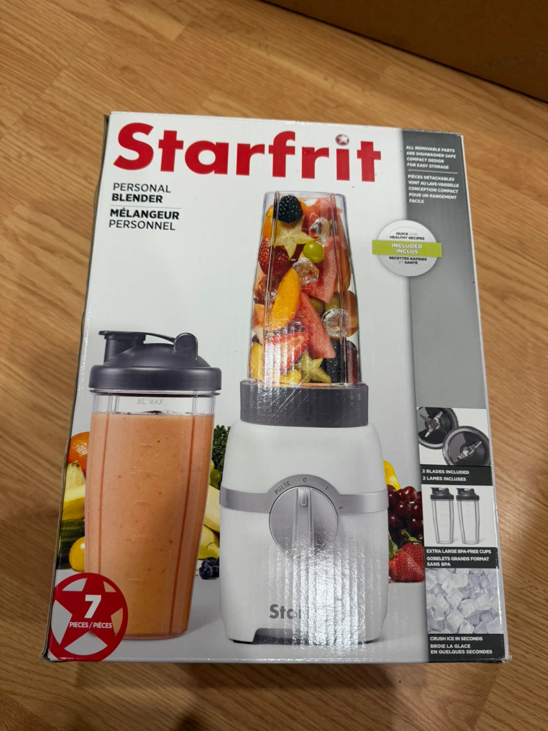 Starfrit Personal Blender with 2 x 828 ml Cups - photo 5
