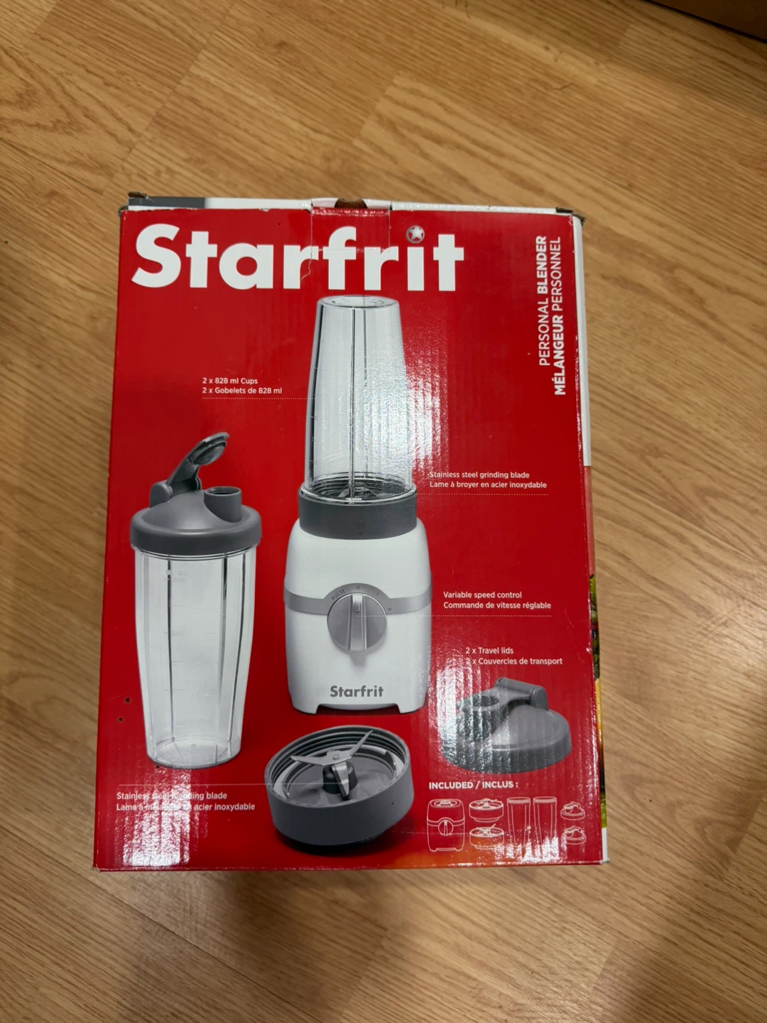 Starfrit Personal Blender with 2 x 828 ml Cups