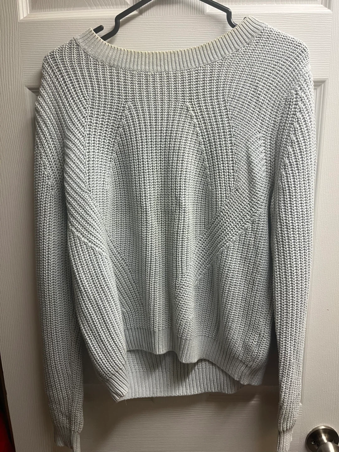 Light Blue Knit Sweater