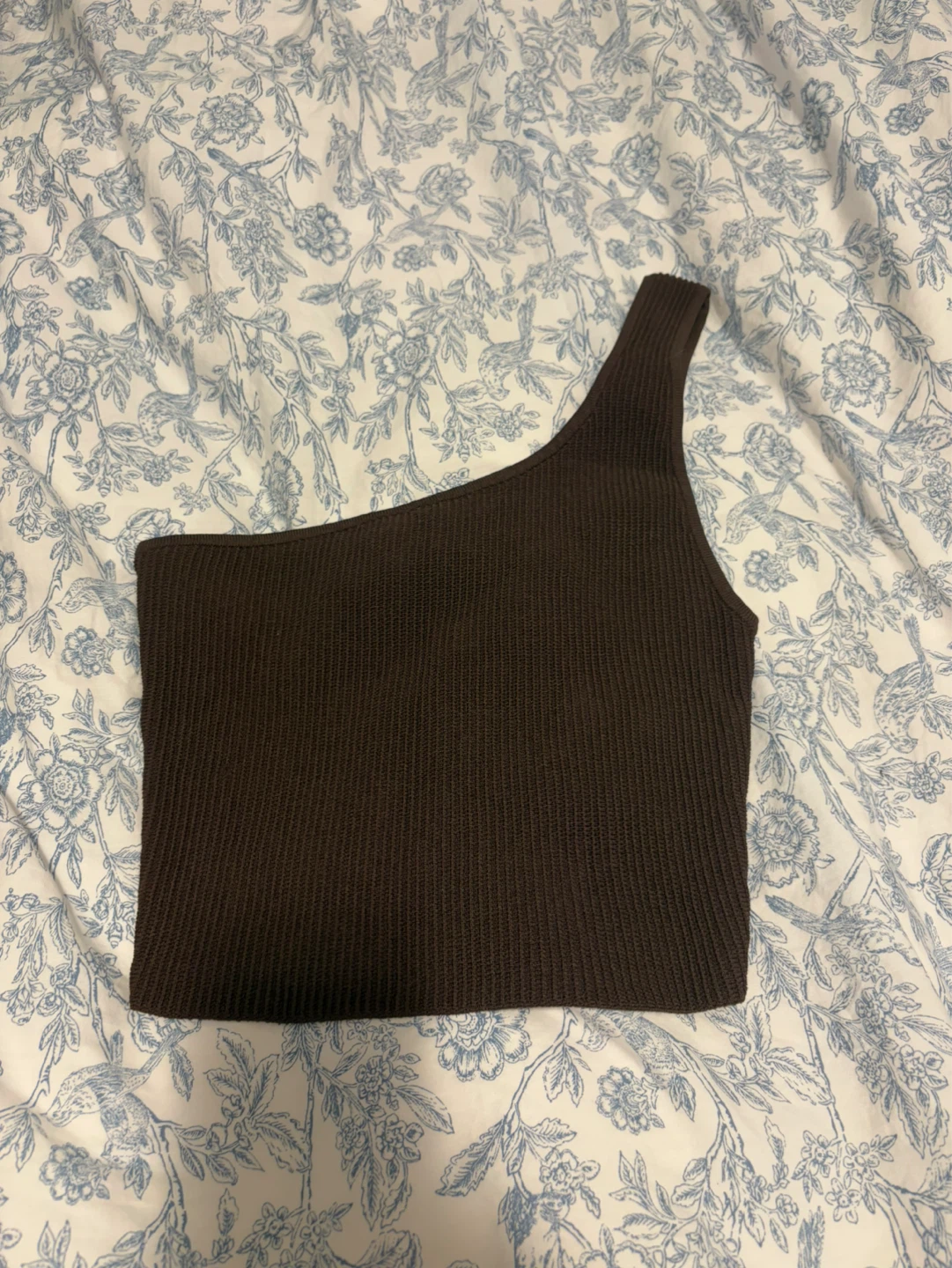 Babaton One Shoulder Knit Top - Size S