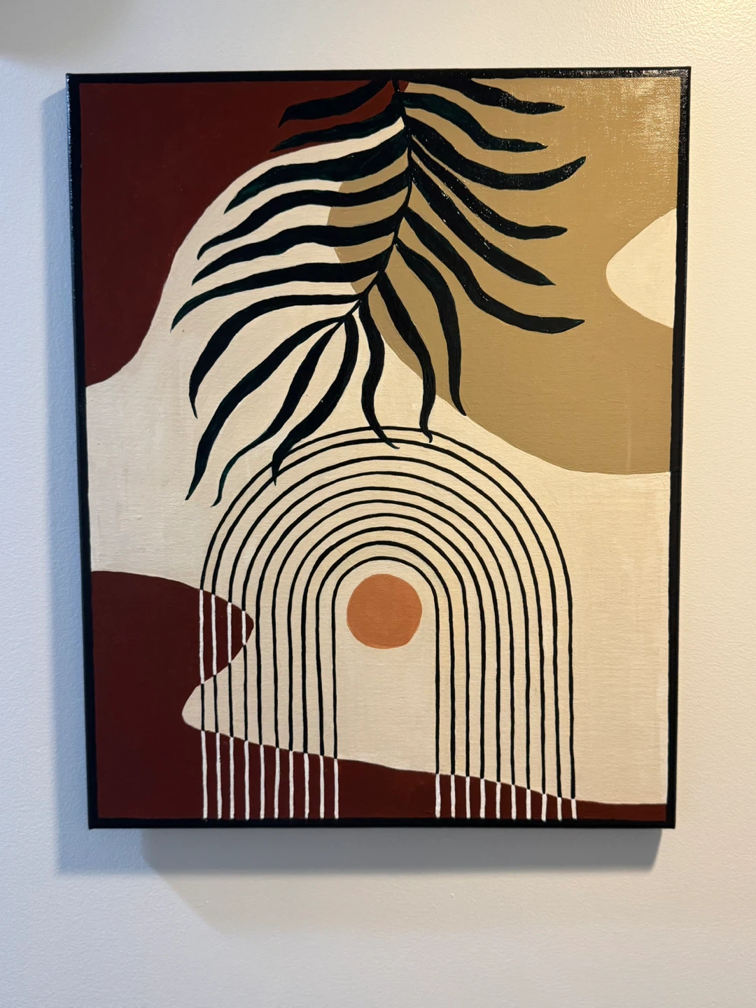 Handmade Acrylic Abstract Wall Art Canvas