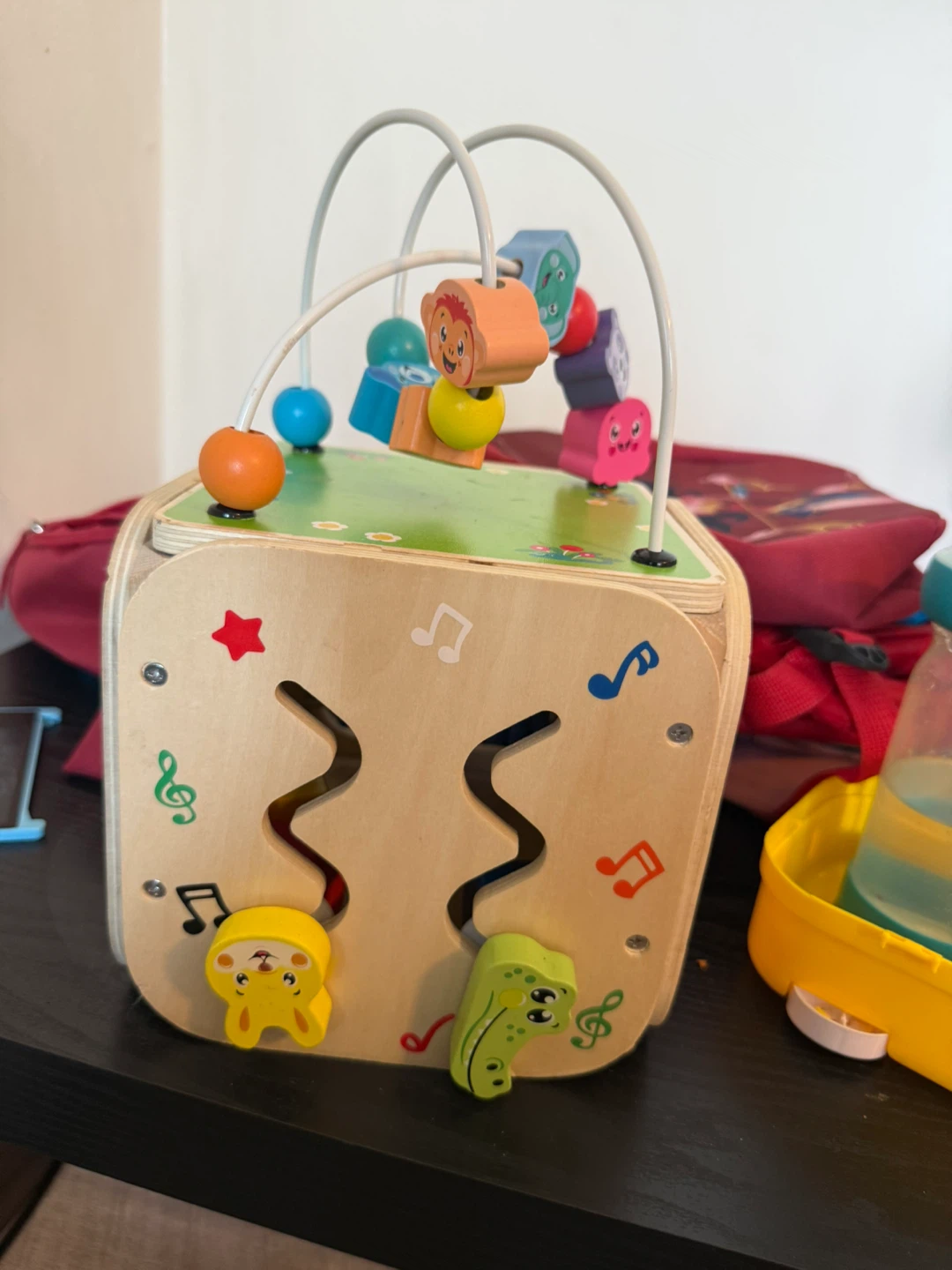 Wooden Activity Cube Toy - photo 4