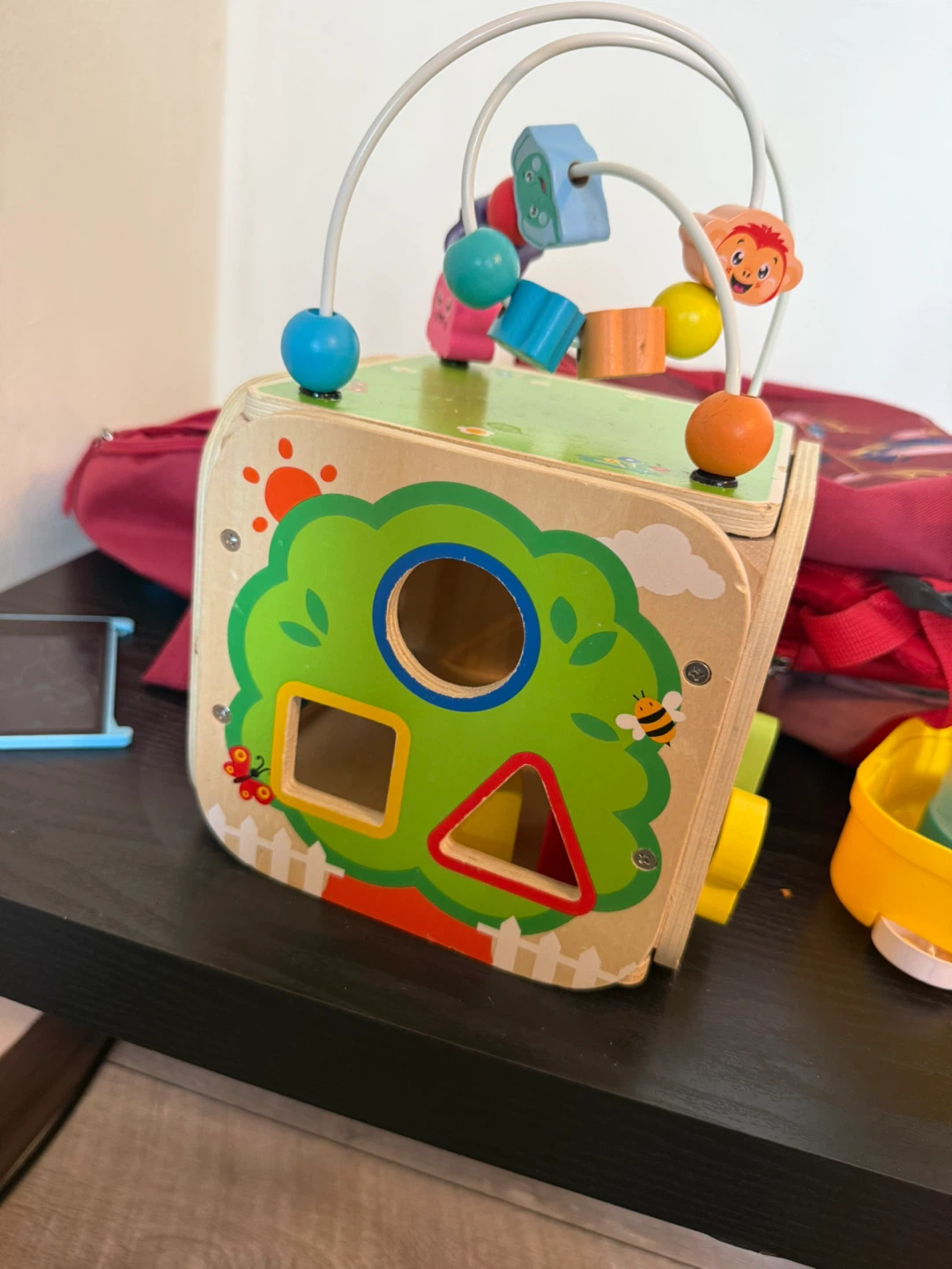 Wooden Activity Cube Toy - photo 5