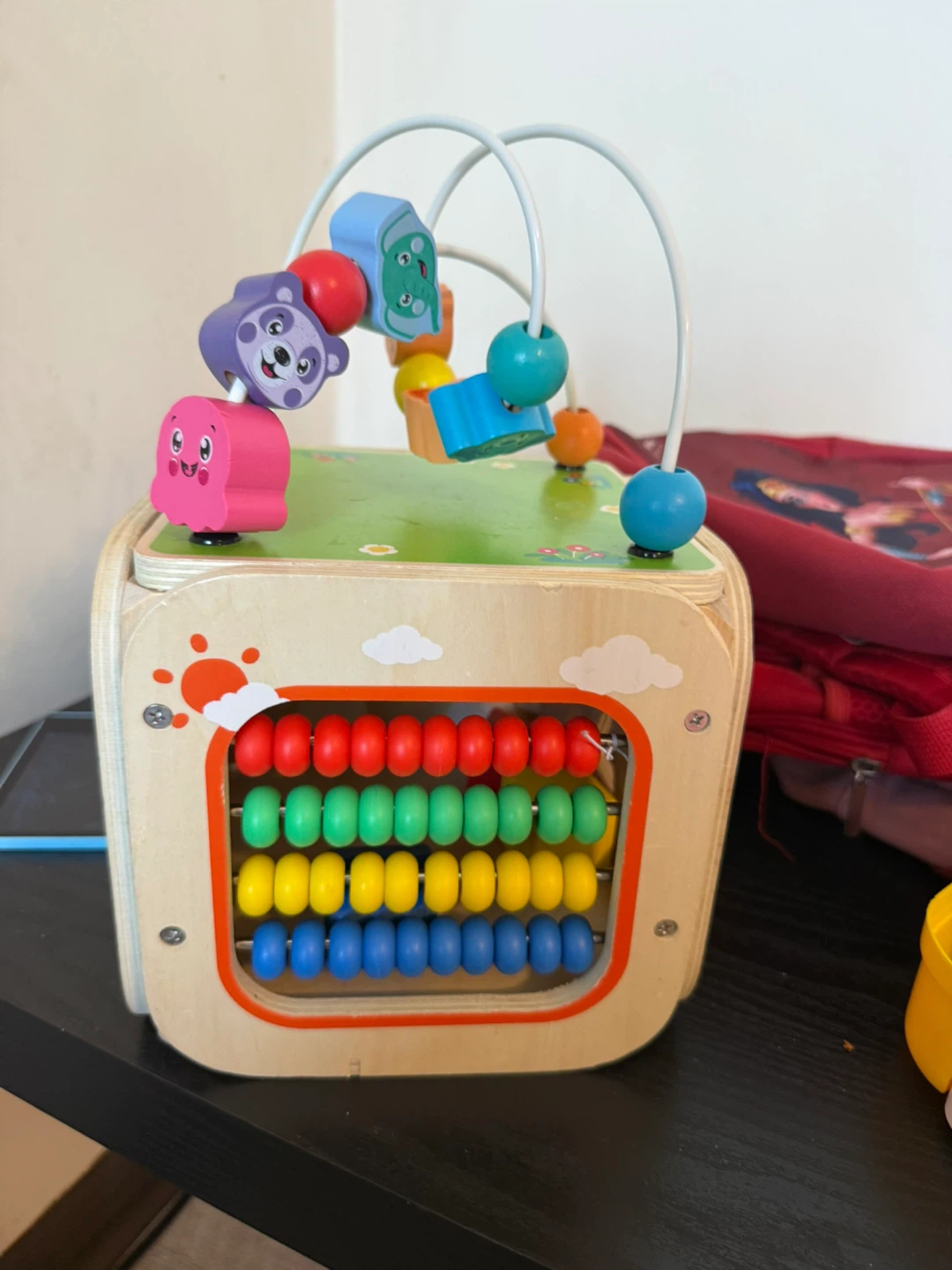 Wooden Activity Cube Toy