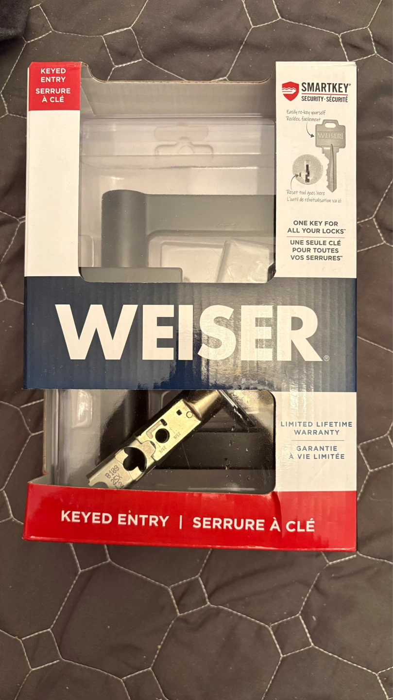 Weiser SmartKey Keyed Entry Lock