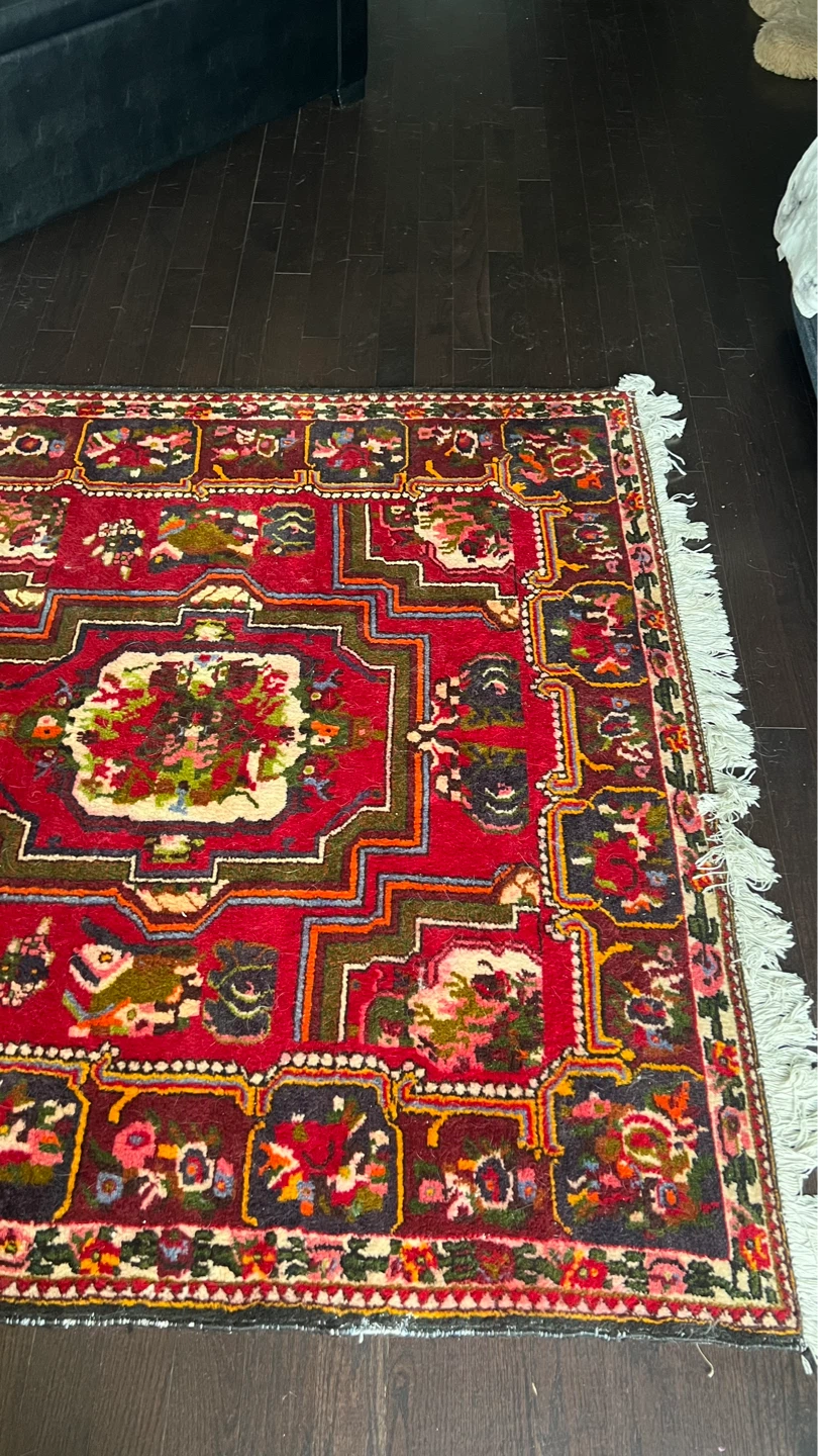 Red Persian Style Area Rug - photo 4