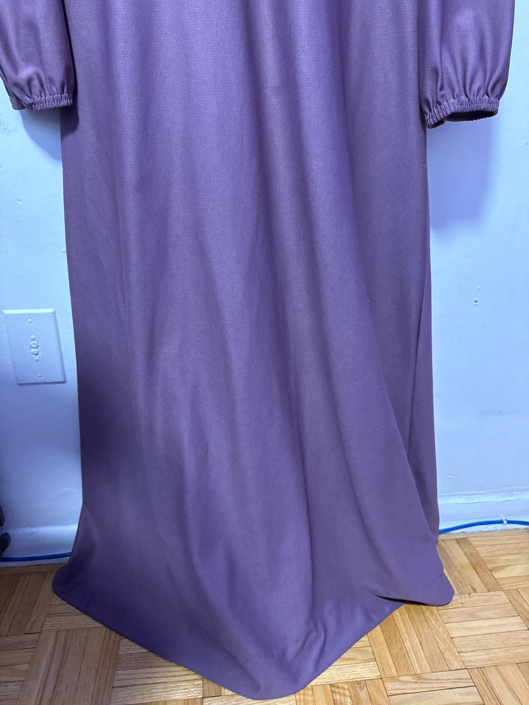 Soft Mauve Long-Sleeve Abaya (Size 44) - photo 2